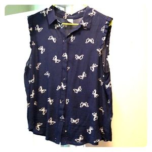 Disney by Lauren Conrad Minnie Bow blouse